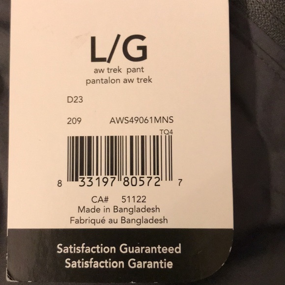 Athletic Works men’s grey pants - Picture 5 of 5